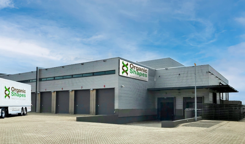 The Organic Shapes production facility